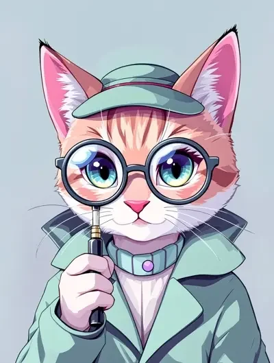 猫耳侦探·老番新配音 封面